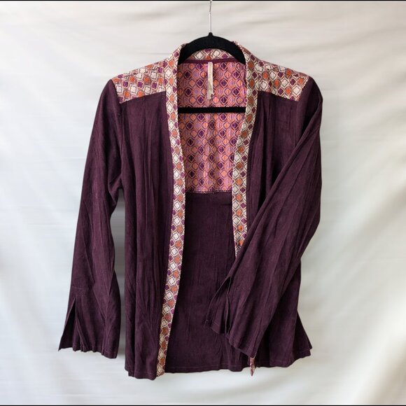 Suede-like boho top - Picture 3 of 8